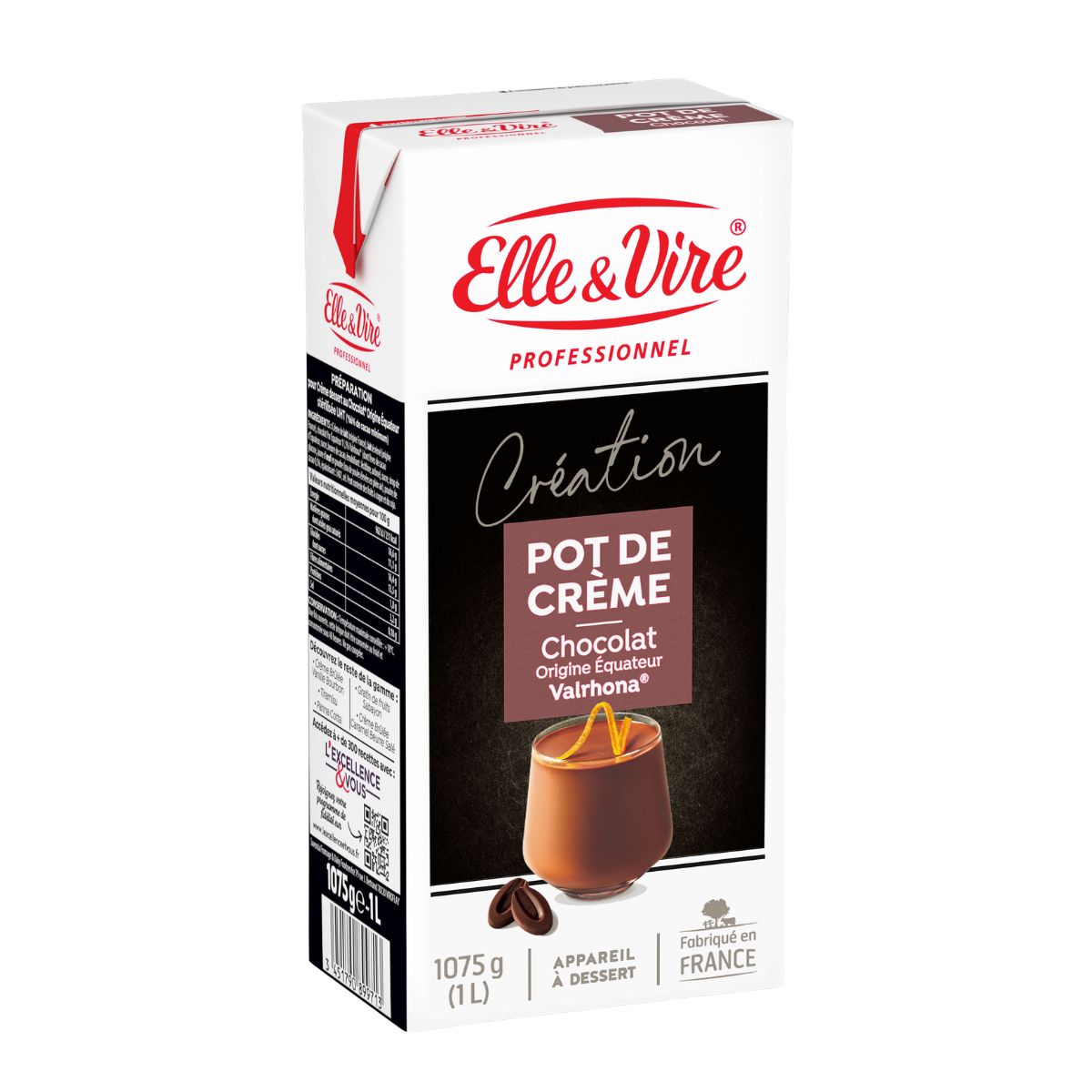 26741703_PACK_EVP_Appareil à pot de crème au chocolat Valrhona® origine Equateur_1 L