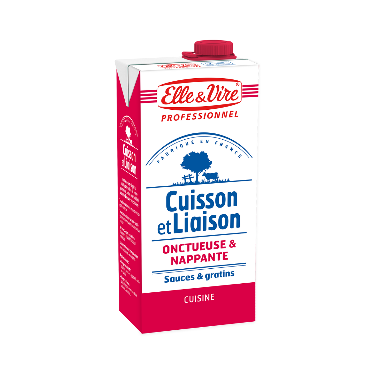 Crème Cuisson & Liaison 12% MG 1 L Visuel Crème Cuisson & Liaison 12% MG 1 L
