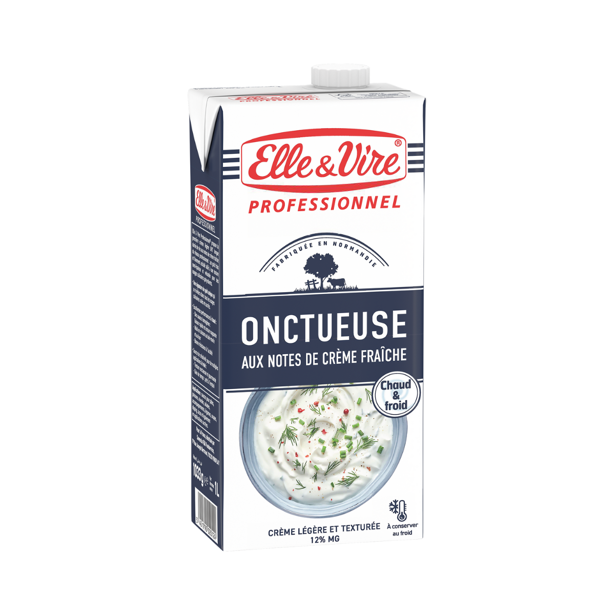 Visuel Crème Onctueuse aux notes de crème fraîche 1 L