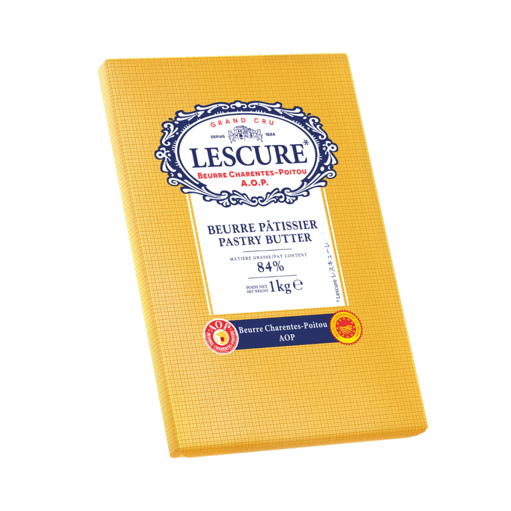 Visuel Beurre 84% AOP plaque LESCURE 1KG