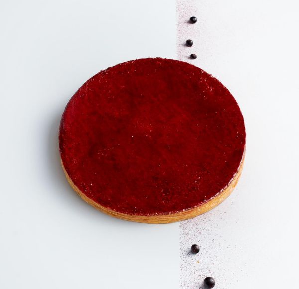 Galette aux grains de cassis poêlés